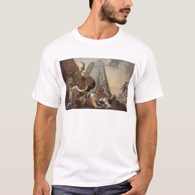 Israelite geplagt mit der unverschämten Schlange T-Shirt (Vorderseite)