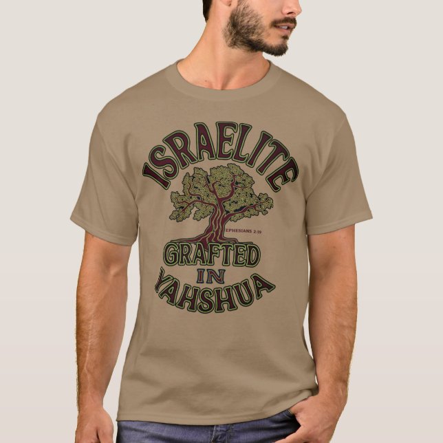 Israelite Grafting in Yahshua T - Shirt (Vorderseite)