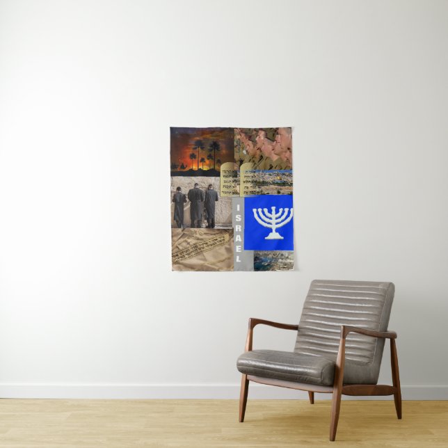 Israelitische Tapisserie Wandteppich (Beispiel)