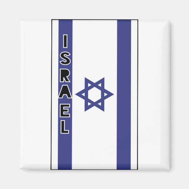 Isreal Fahne ! Magnet (Vorne)