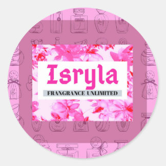 Isryla Fragrance Unlimited Runder Aufkleber