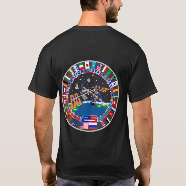 ISS 25th Anniversary T-Shirt (Rückseite)