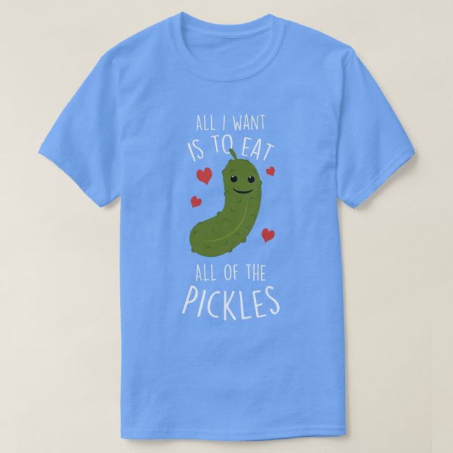 Iss alle Pickles T-Shirt (Design vorne)