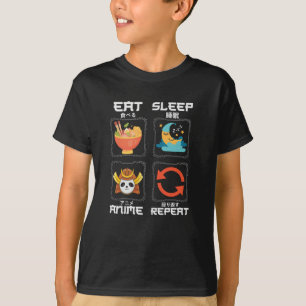Iss Anime Wiederholen Süß   für Anime Liebhaber T-Shirt