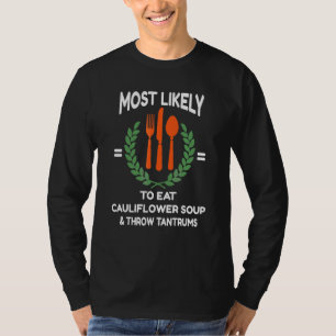 Iss Blumenkohl-Salat an Thanksgiving und wirf Wuta T-Shirt