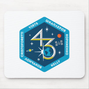 Iss-Crews:  Expedition 43 Mousepad