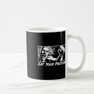 Iss Dein Protein Anime Gym Manga Bodybuilding Fitn Kaffeetasse