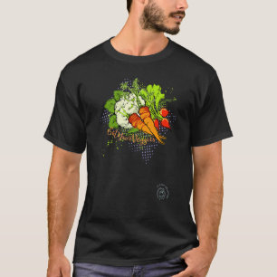 Iss Deine Gemüse Vegan Pflanzlich Basiert Vegetari T-Shirt