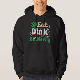 Iss Dink und sei froh Weihnachts-Pickleballer Zita Hoodie