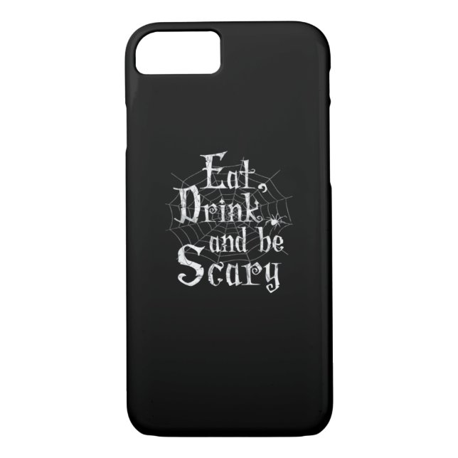 Iss Drink und sei Beängstigend Halloween Case-Mate iPhone Hülle (Rückseite)
