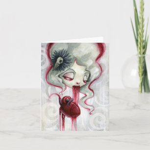 Iss ein Herz, gewinne seine Liebe Karte