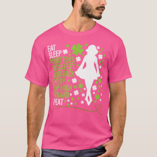 Iss essen Schlaf Irischer Tanz Irischer Tänzer Cei T-Shirt