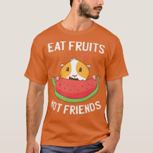Iss Früchte, nicht Freunde Lustiger Wassermelone V T-Shirt