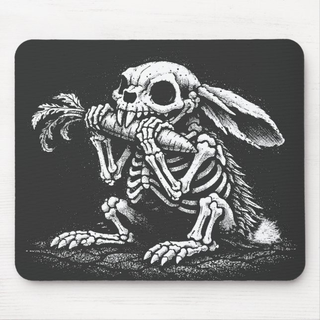 Iss Gemüse – Toter Hase von BurnsInHell Mousepad (Vorne)