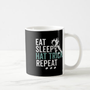 Iss Hattrick wiederholen Cool Eishockey Puck Fa Kaffeetasse