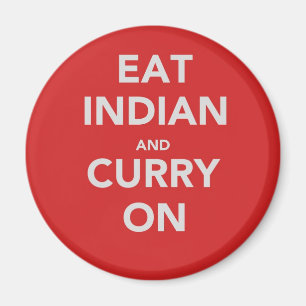 Iss Inder und Curry auf Magnet