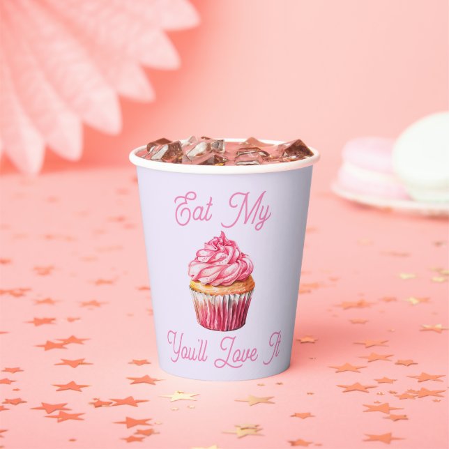 Iss meinen Muffin Paper Cup Pappbecher (Insitu)