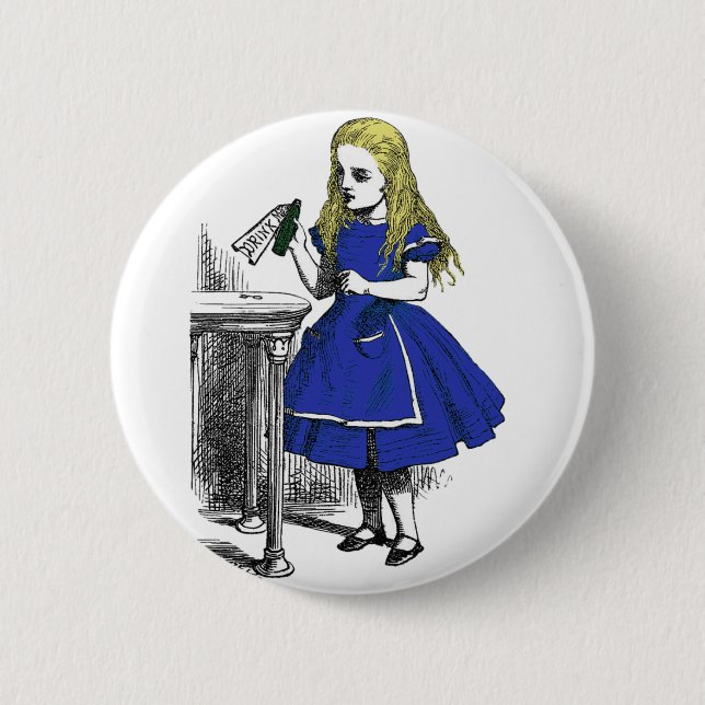 Iss mich, trink mich button (Vorderseite)