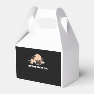 Iss schlafend Haustier Mein Mops Geschenkschachtel