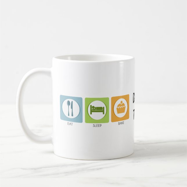 Iss Schlafkuchen! Kaffeetasse (Links)