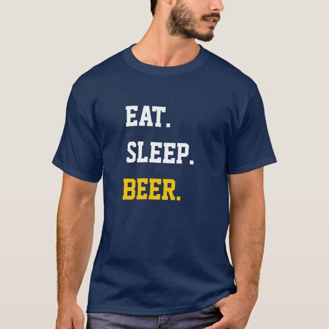Iss Sleep Bee T-Shirt (Vorderseite)
