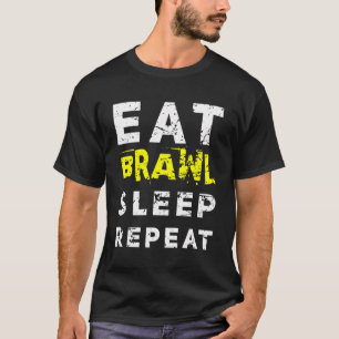 Iss Sleep-Bremse Wiederholung für den besten Star- T-Shirt