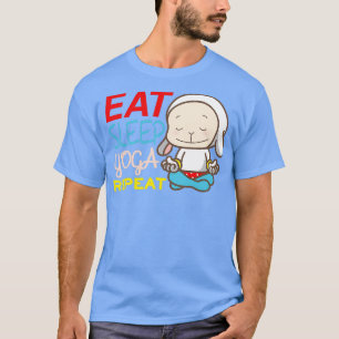 Iss Sleep Yoga Wiederholung T-Shirt