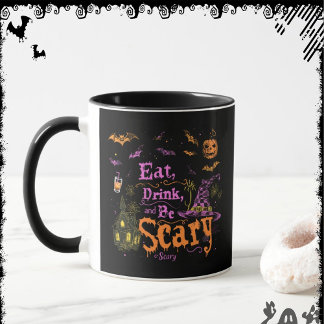 Iss, trink und sei gruselig | ExDesigner | Hallowe Tasse