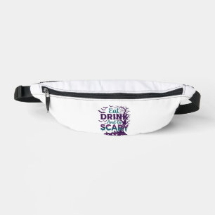 Iss Trinke Sei Gruselig Halloween Gruseliger Baum Bauchtasche