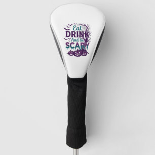 Iss Trinke Sei Gruselig Halloween Gruseliger Baum Golf Headcover
