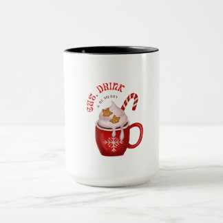 Iss, trinke und sei fröhlich! tasse