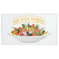 Iss Your Veggies Zitat frisch Salat Mix Schüssel g