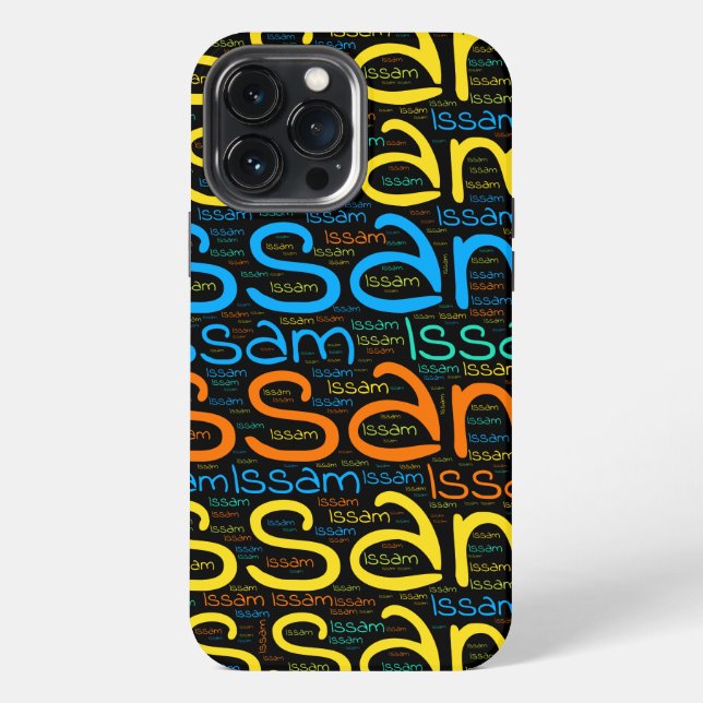 Issam iPhone 13 Pro Max Hülle (Rückseite)