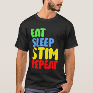 Issen Schlafen Stim Wiederholen Autismus Kinder Sp T-Shirt