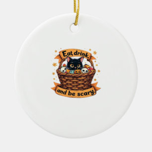 Issen Trinken Und Gruselig Sein Süßes Oder Saures  Keramik Ornament