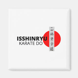 Isshinryu Karate Do Rising Sun T-Shirt Magnet