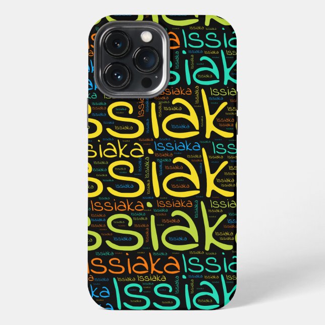 Issiaka iPhone 13 Pro Max Hülle (Rückseite)