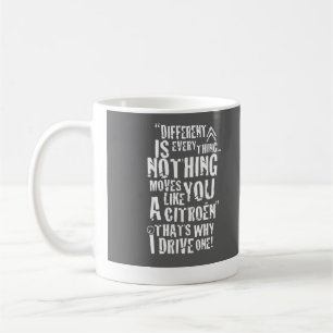 Ist alles Citroen-Tasse unterschiedlich Kaffeetasse