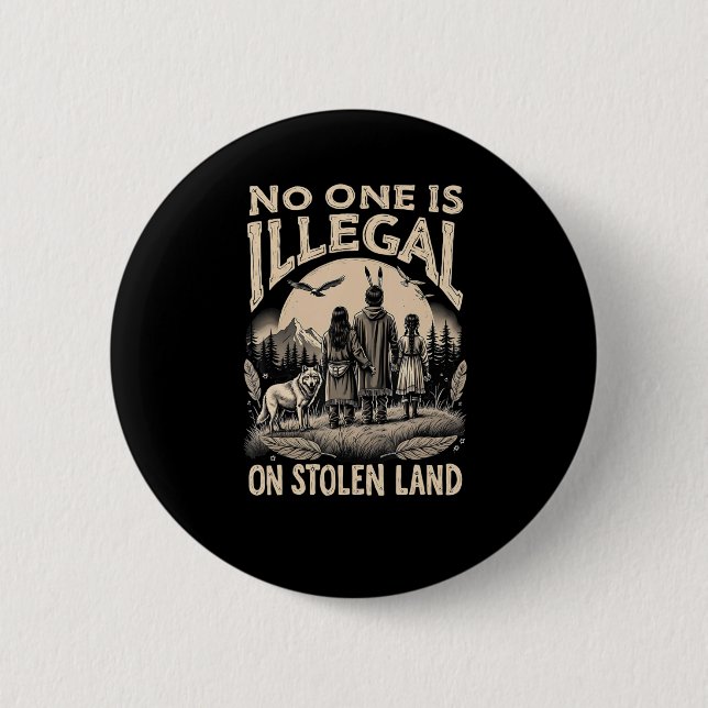 ist auf gestohlenen 90er Jahren illegal Button (Vorderseite)