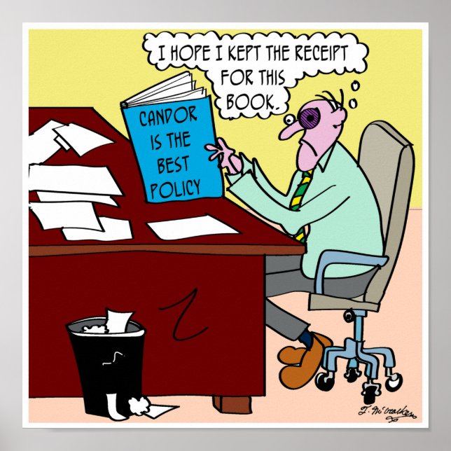 Ist Candor wirklich die beste Richtlinie? Poster (Vorne)