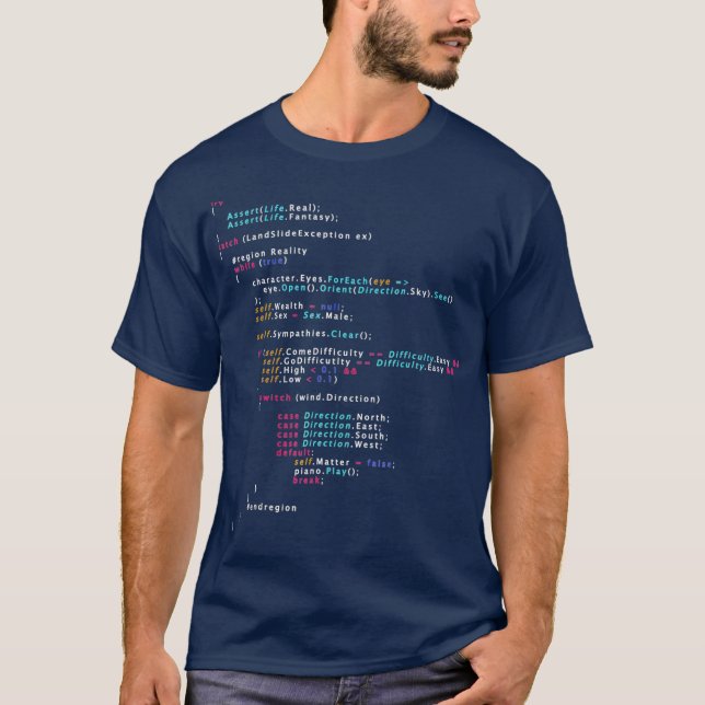 Ist das das eigentliche Coding-Programm Nr. T-Shirt (Vorderseite)