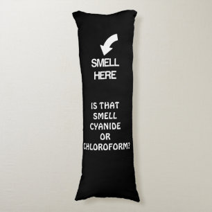 Ist das Geruch Cyanid oder Chloroform Joke Pillow Seitenschläferkissen