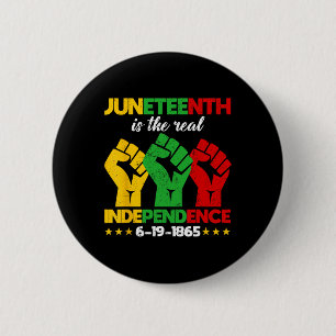 Ist der wahre Unabhängigkeitstag 1865 Freiheit Pri Button