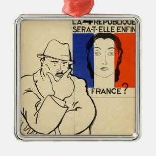 Ist die 4. Republik noch Frankreich? Ornament Aus Metall