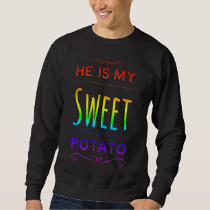 Ist die Kartoffel wie im späten Nachtfernsehen ges Sweatshirt