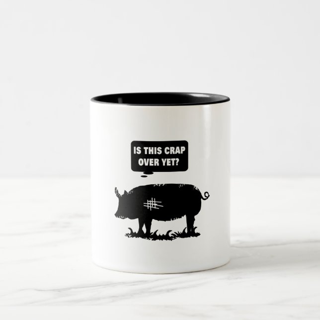 Ist dieser Mist schon vorbei? Tasse (Mittel)