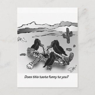 Ist dir dieser Geschmack lustig? Postkarte