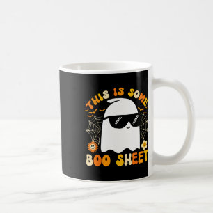 Ist ein Bootsheet Halloween Ghost Funny Cool Men W Kaffeetasse