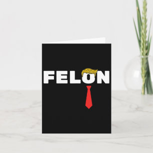 Ist ein Felon Trump 2024 Wahl Amerikaner Karte
