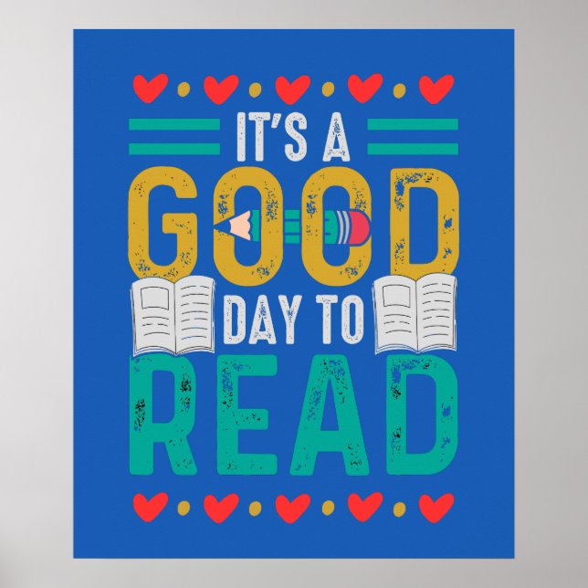 Ist ein guter Tag zum Lesen Poster (Vorne)